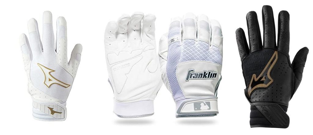 Fastpitch Softball Batting Gloves combined image