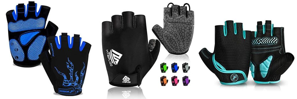 Gel Bicycle Gloves combined image