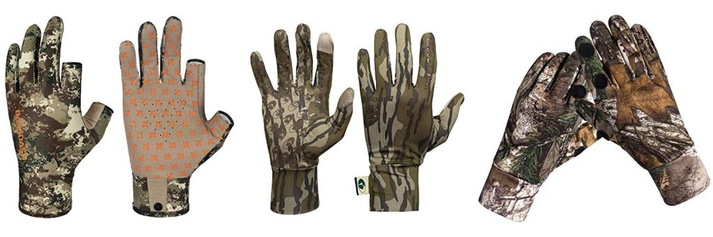 Gloves For Bow Hunting combined image