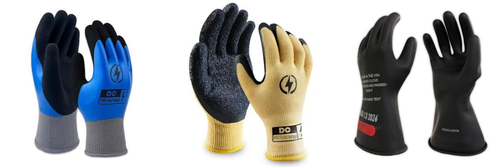 Gloves For Electricians combined image