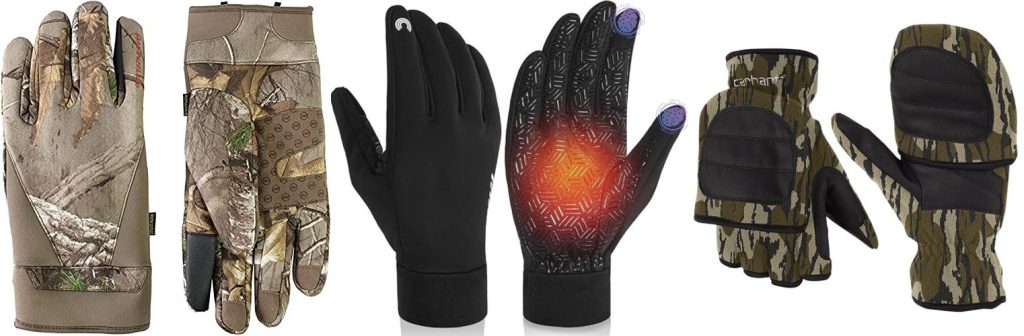 Gloves For Hunting In Cold Weather combined image