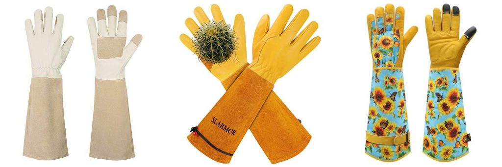 Gloves For Rose Gardening combined image