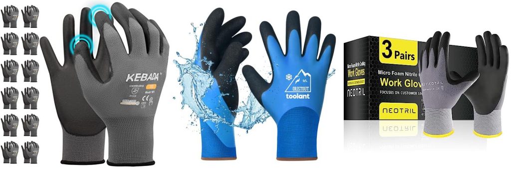 Gloves For Working In A Warehouse combined image