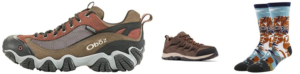 Hiking Shoes For Glacier National Park combined image