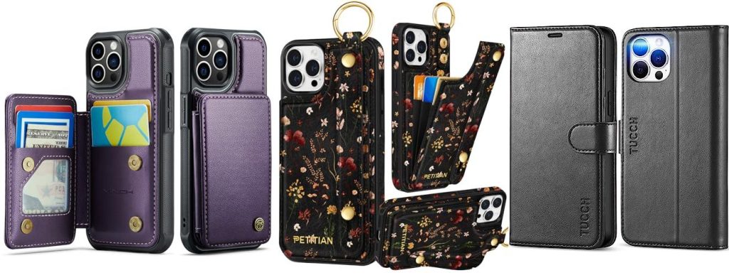 Iphone 12 Pro Max Wallet Cases combined image