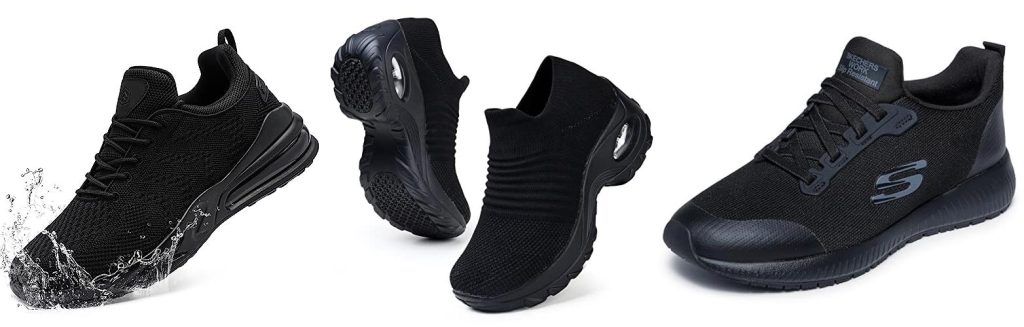 Kitchen Shoes For Plantar Fasciitis combined image