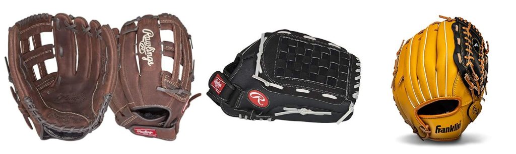 MenS Softball Gloves combined image