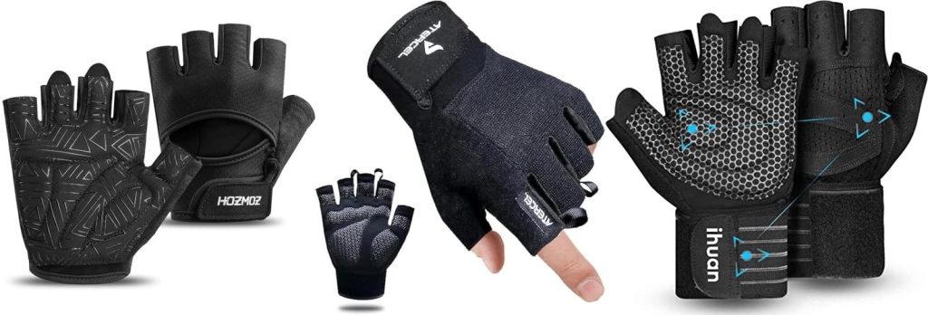 MenS Weightlifting Gloves combined image