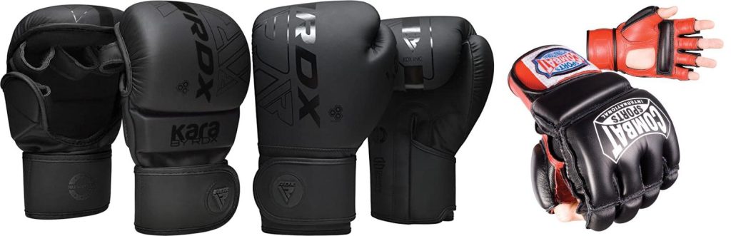 Mma Bag Gloves combined image