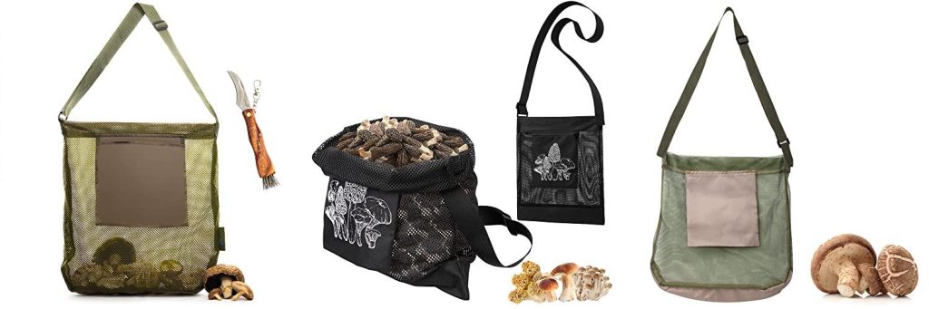 Mushroom Foraging Bag combined image
