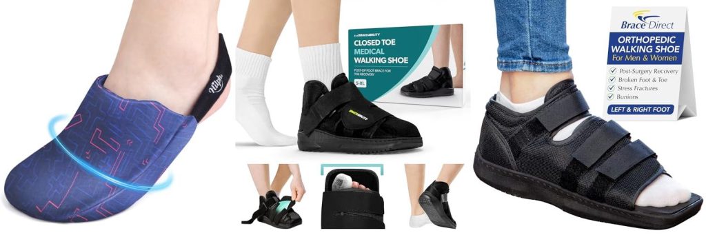 Shoes For Broken Toe Recovery combined image