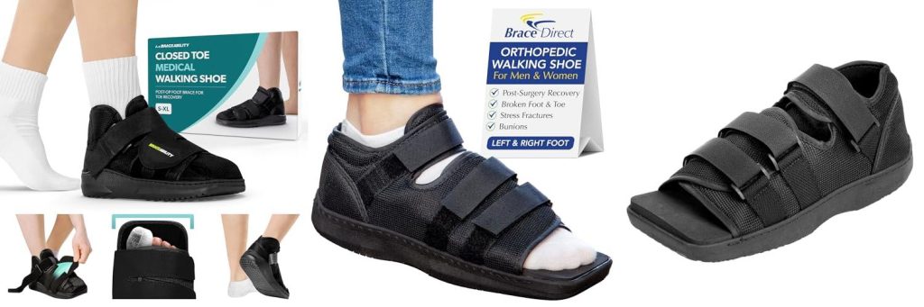 Shoes For Foot Fracture combined image