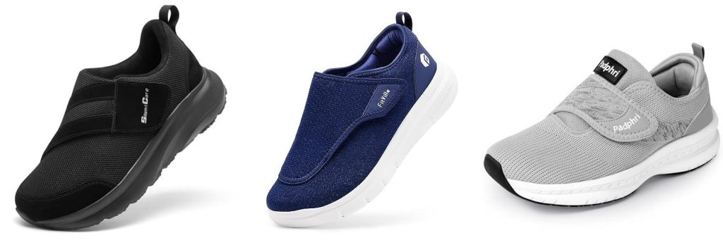 Shoes For Peripheral Neuropathy Men combined image