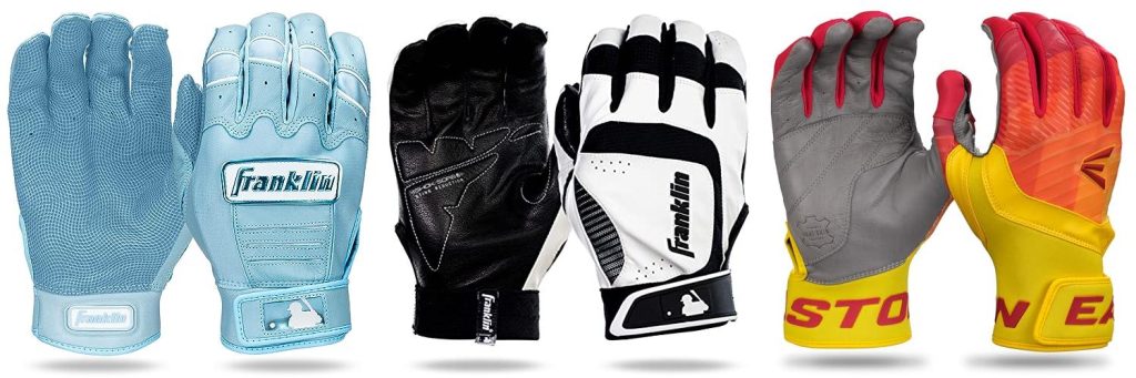 Slow Pitch Batting Gloves combined image