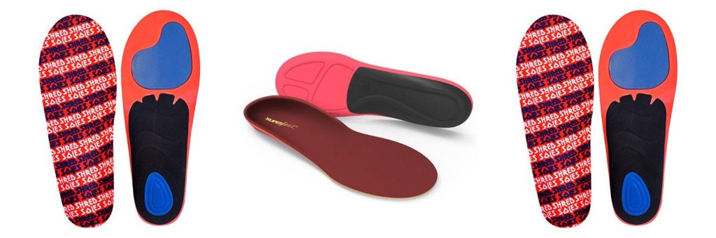 Snowboard Boot Insoles combined image