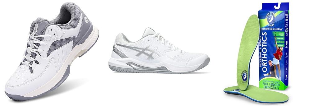 Tennis Court Shoes For Plantar Fasciitis combined image