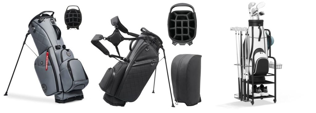 Vessel Golf Bag combined image