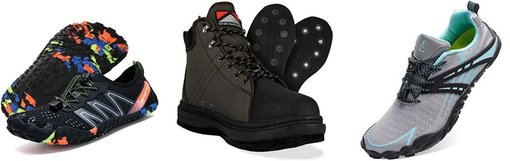 Wading Shoes For Slippery Rocks combined image