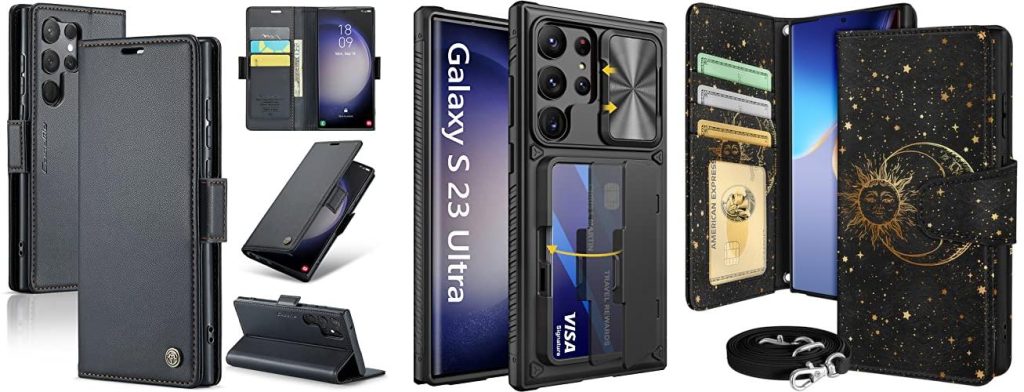 Wallet Case For Samsung S23 Ultra combined image