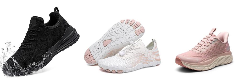 Waterproof Shoes For Plantar Fasciitis combined image
