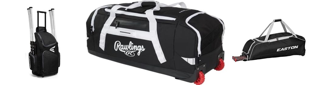 Wheeled Baseball Bag combined image