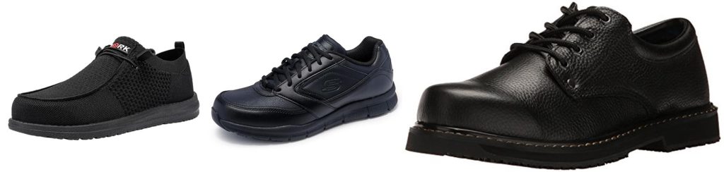 Work Shoes For Wide Feet MenS combined image