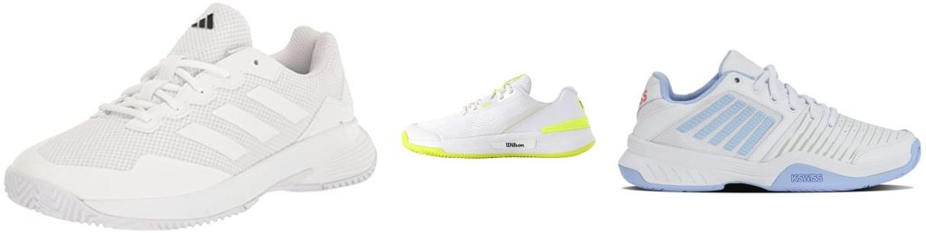 All Court Tennis Shoes combined image