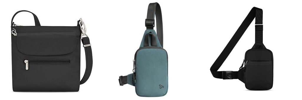 Anti Theft Crossbody Bag For Travel combined image