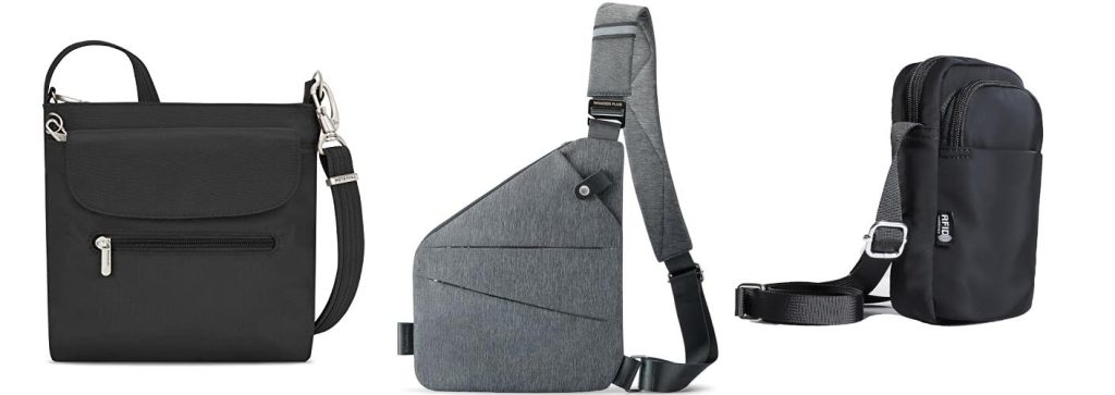 Anti Theft Crossbody Bag combined image