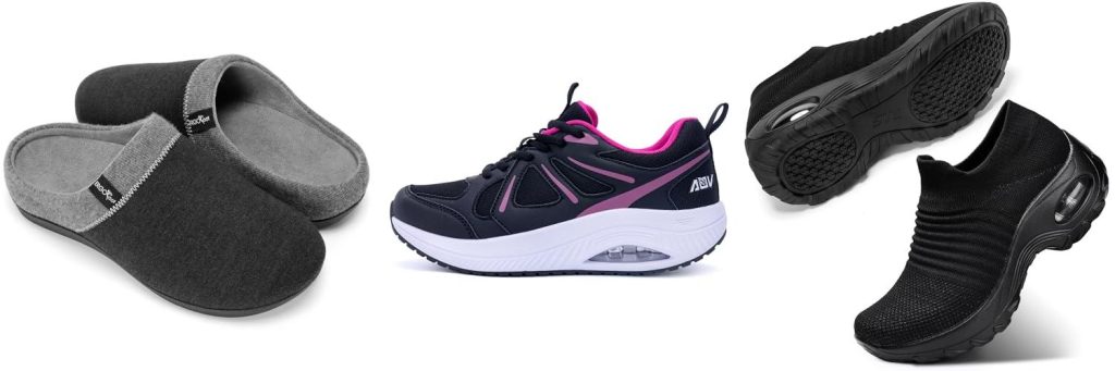 Arch Support Shoes For Plantar Fasciitis combined image