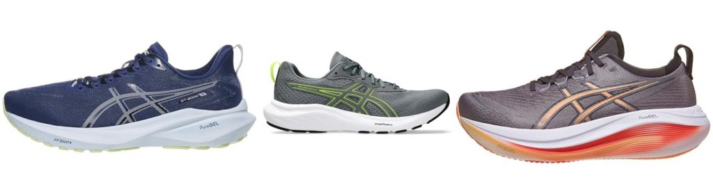 Asics Running Shoes For Bad Knees combined image