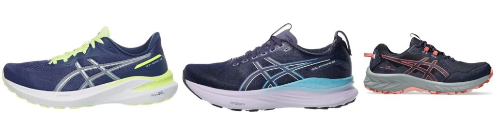 Asics Running Shoes For Knee Pain combined image