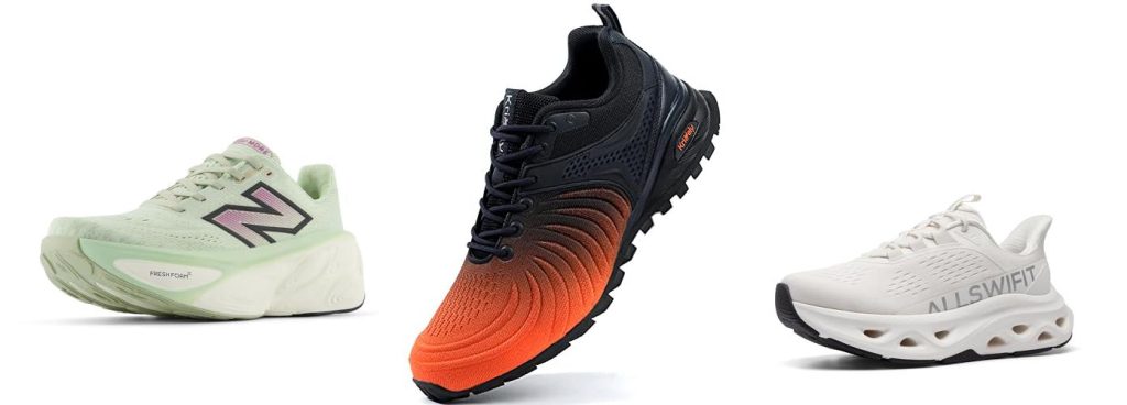 Athletic Shoes For Bad Knees combined image
