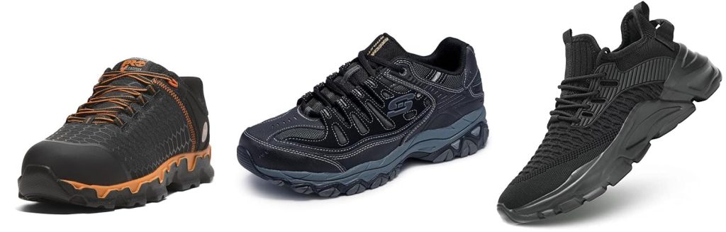 Athletic Work Shoes combined image