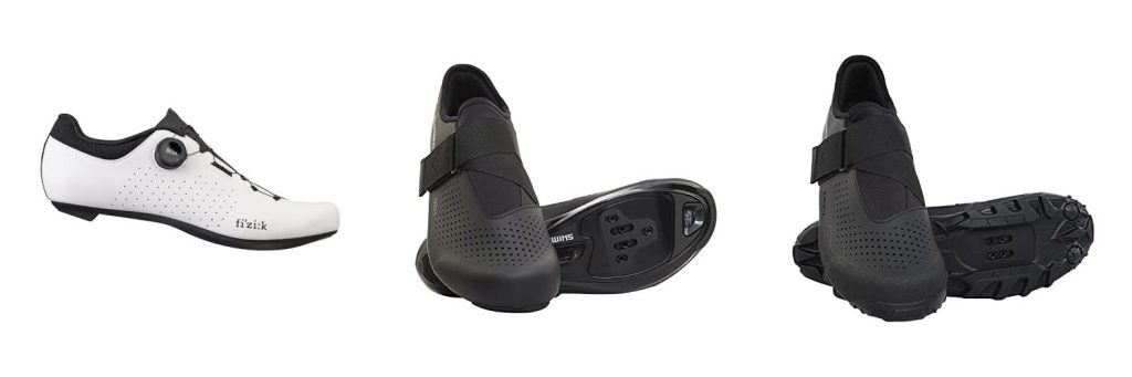 Bike Shoes For Wide Feet combined image