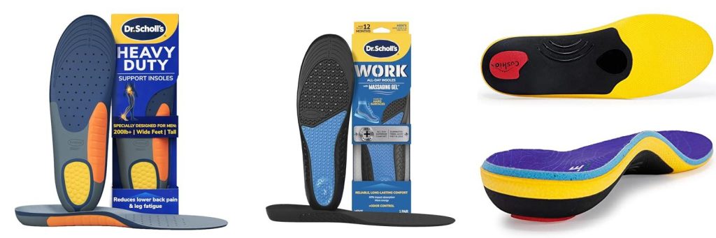 Boot Insoles For Work combined image