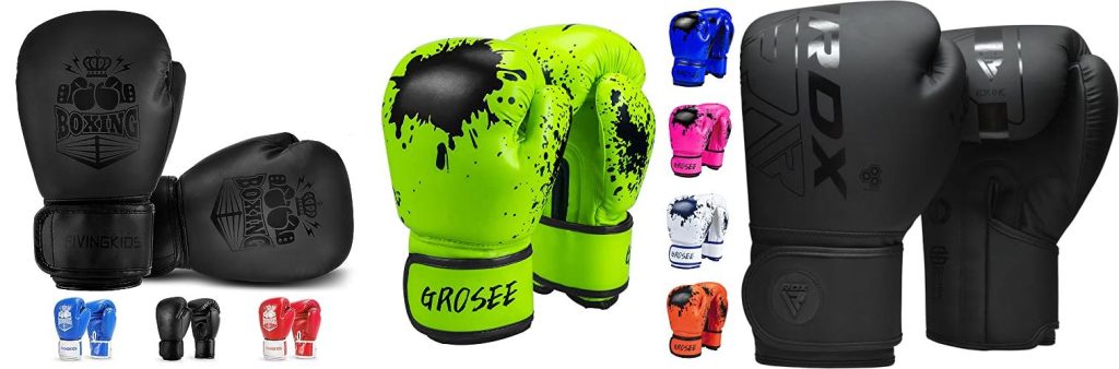 Boxing Gloves For Youth combined image