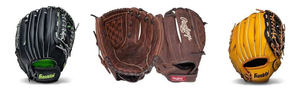 Budget Baseball Gloves combined image
