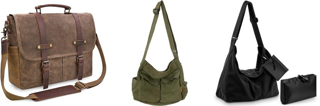 Canvas Messenger Bag combined image