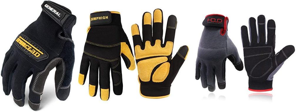 Construction Work Gloves combined image