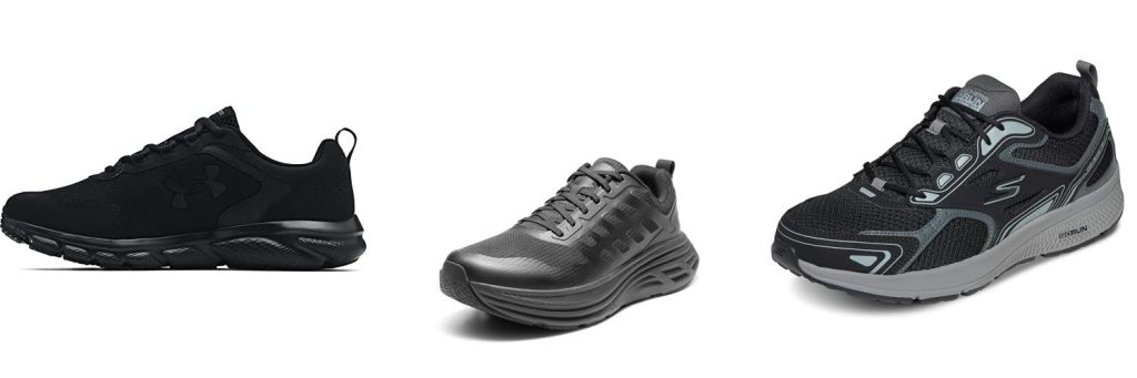 Cushioned Jogging Shoes combined image