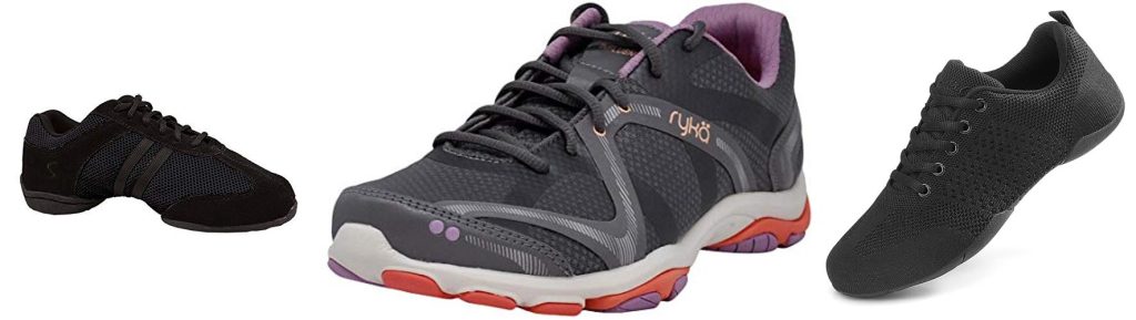 Dance Exercise Shoes combined image