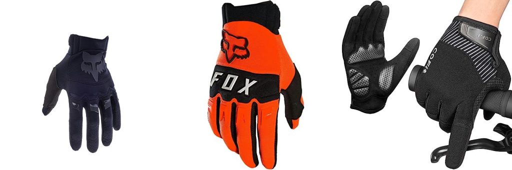 Dirt Bike Gloves combined image