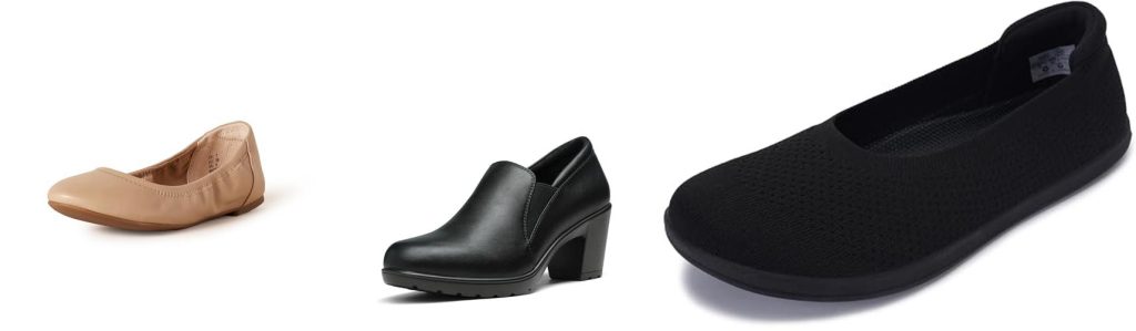 Dress Shoes For Wide Feet Womens combined image