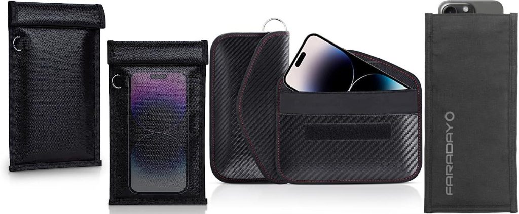 Faraday Bag For Phone combined image