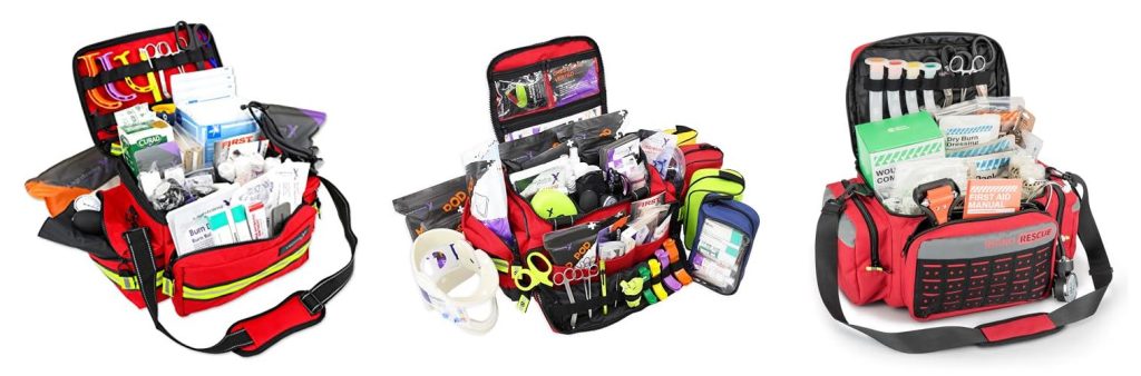 Fully Stocked Emt Bag combined image