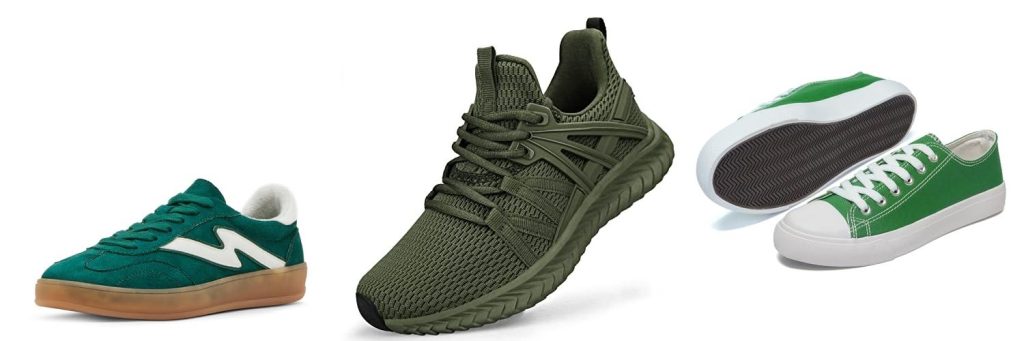 Green Shoes combined image