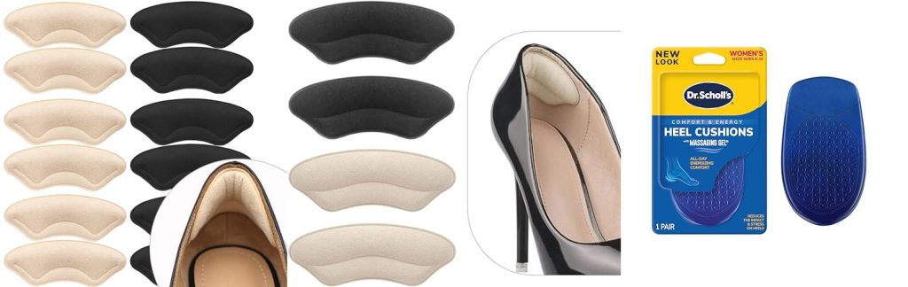 Heel Cushion Shoes combined image