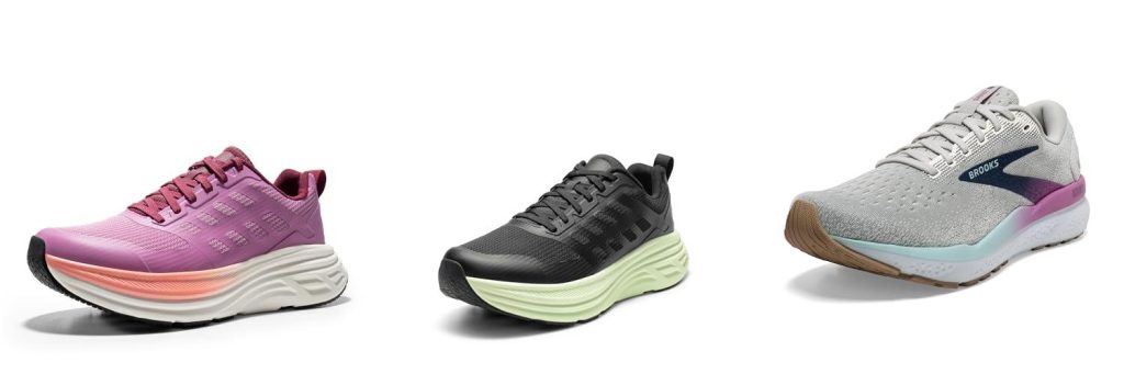 High Cushion Running Shoes combined image