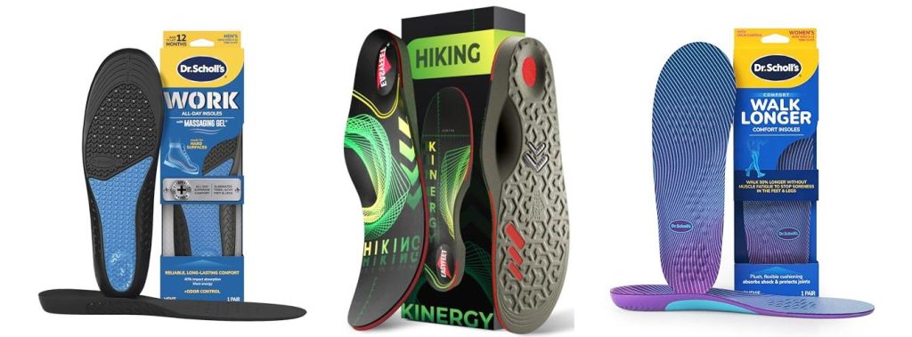 Hiking Boot Inserts combined image